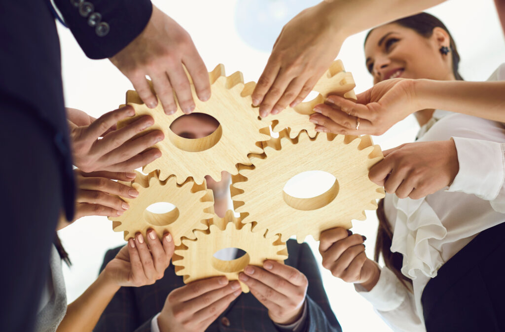 サービス業界の取引の流れ